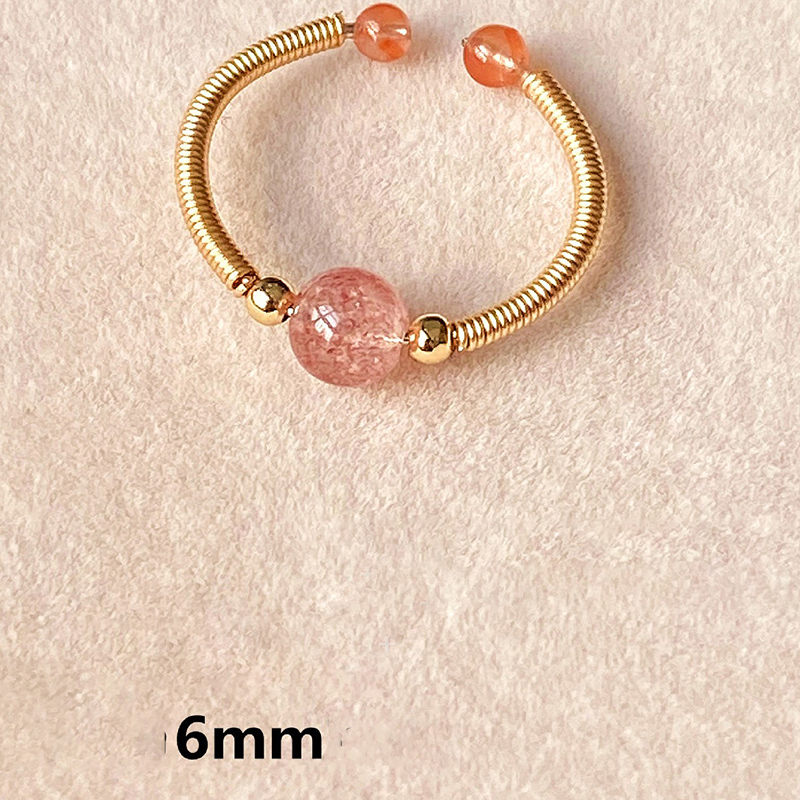 3:Strawberry Crystal Ring