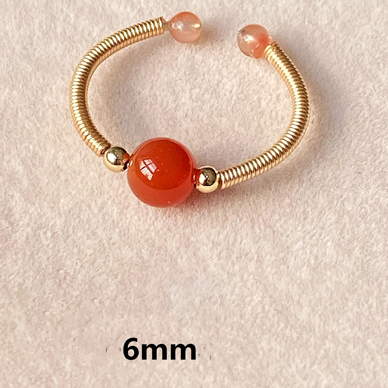 9:Red Agate Ring