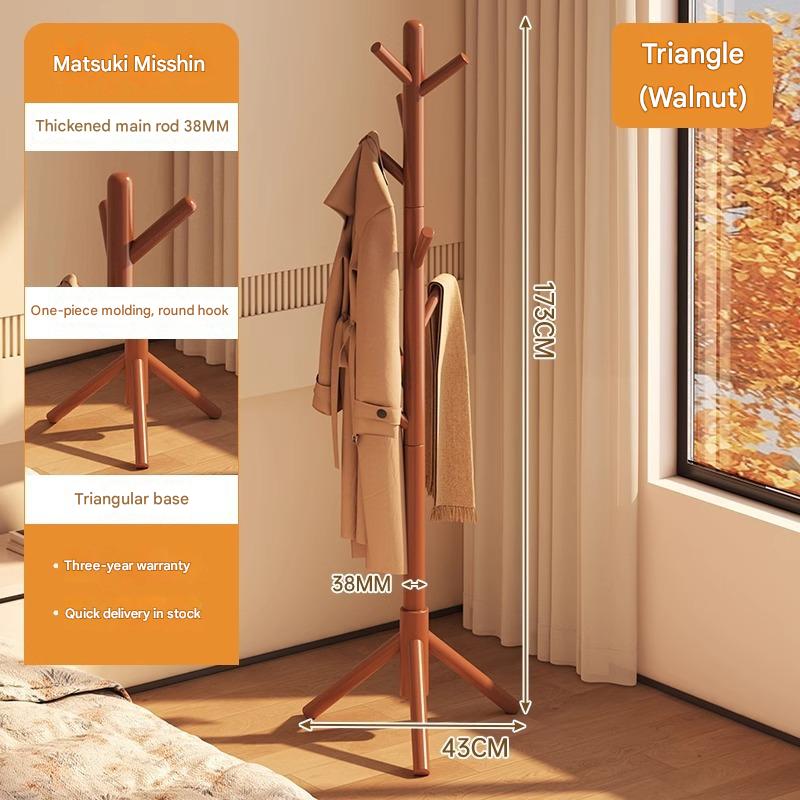 [cost-effective model] walnut color three-legged model (round hook)