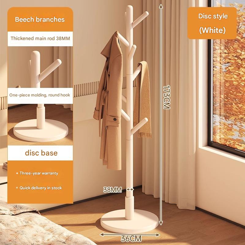 [bold beech] warm white disc model (round hook)