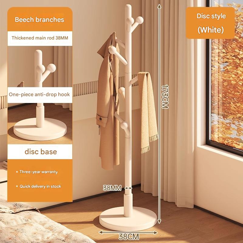 [upgraded anti-fall hook-bold beech] cream white disc style