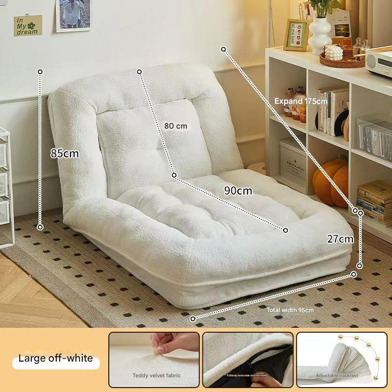 178cm off-white extra large size [comes with pillow   seat cushion]