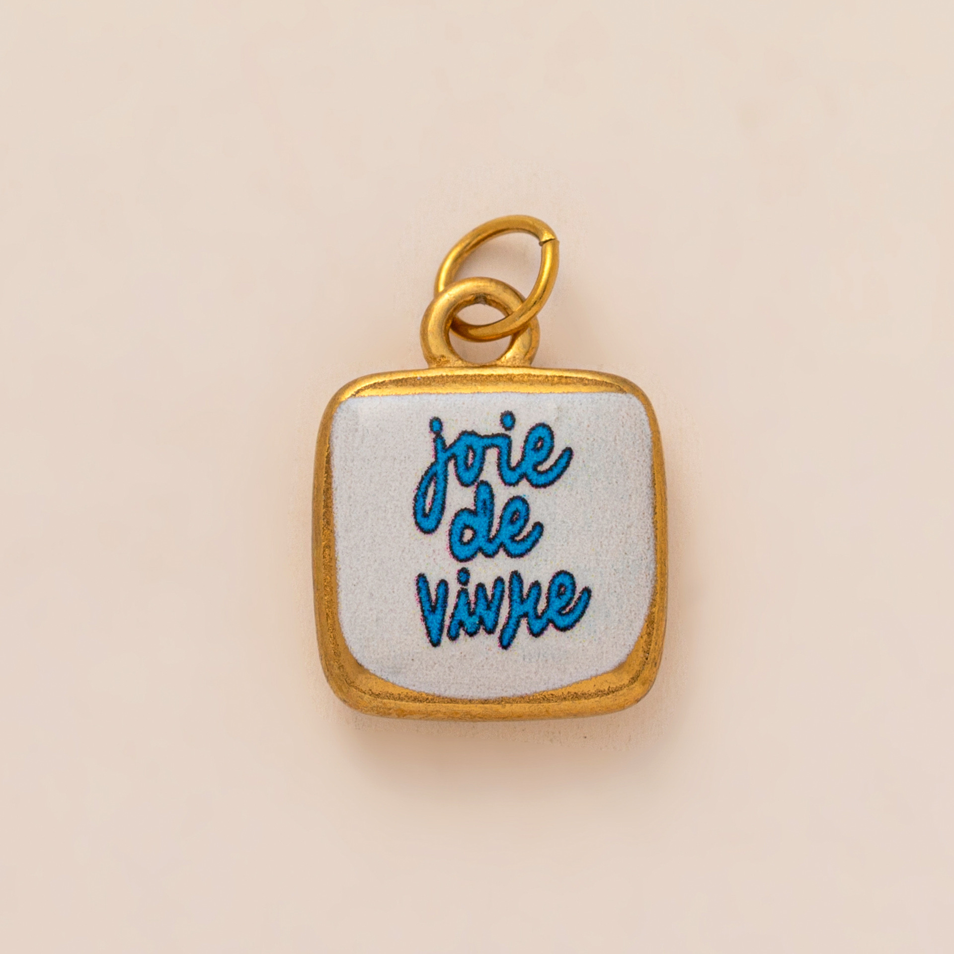 3:蓝色符号方块吊坠