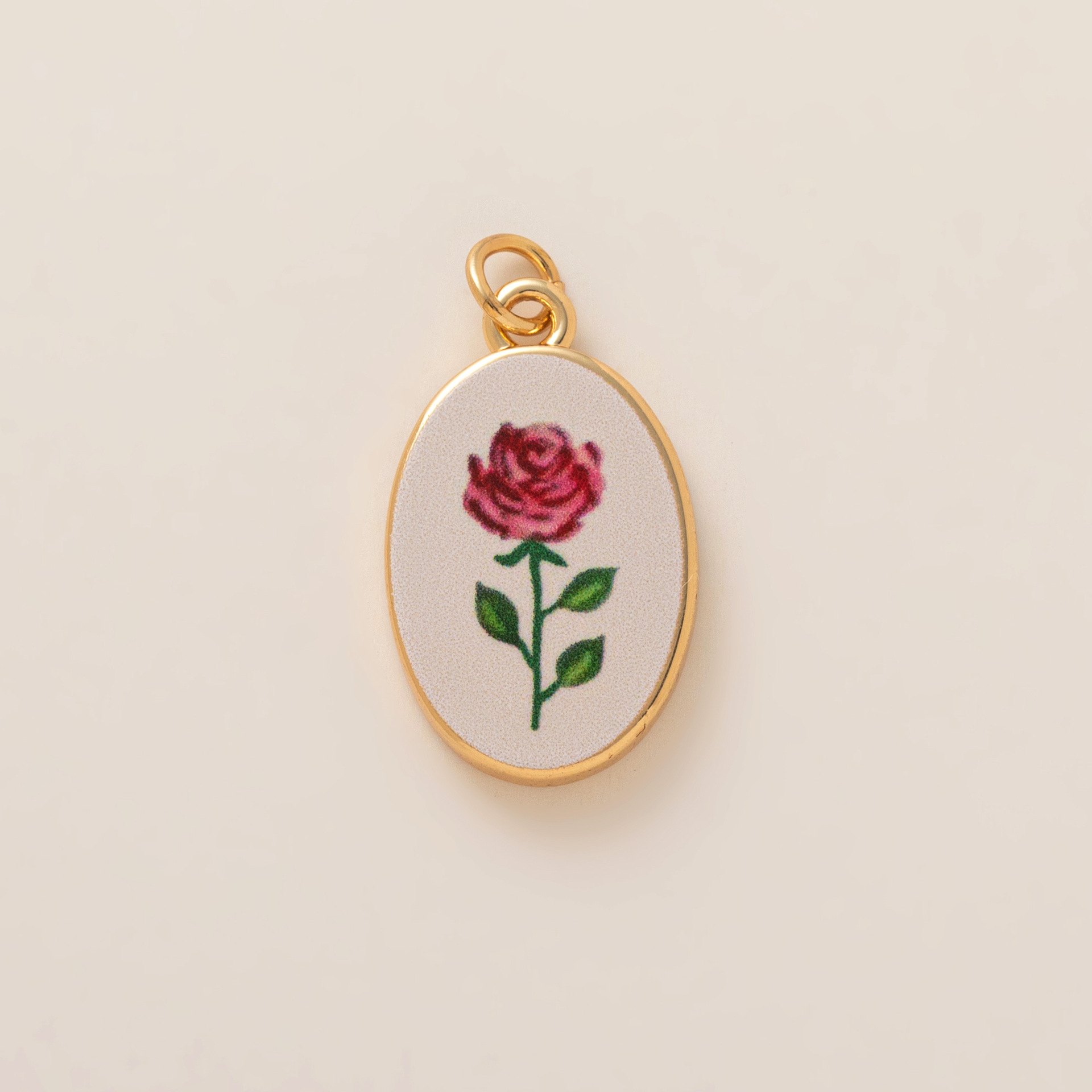 3:Red rose pendant