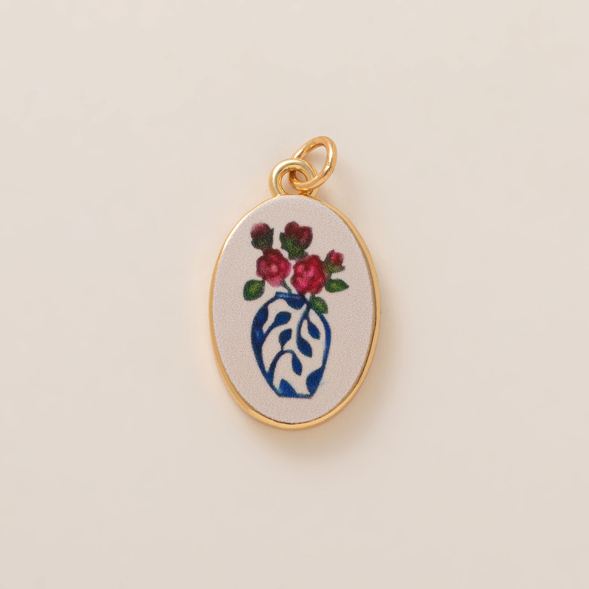 4:Rose bouquet pendant