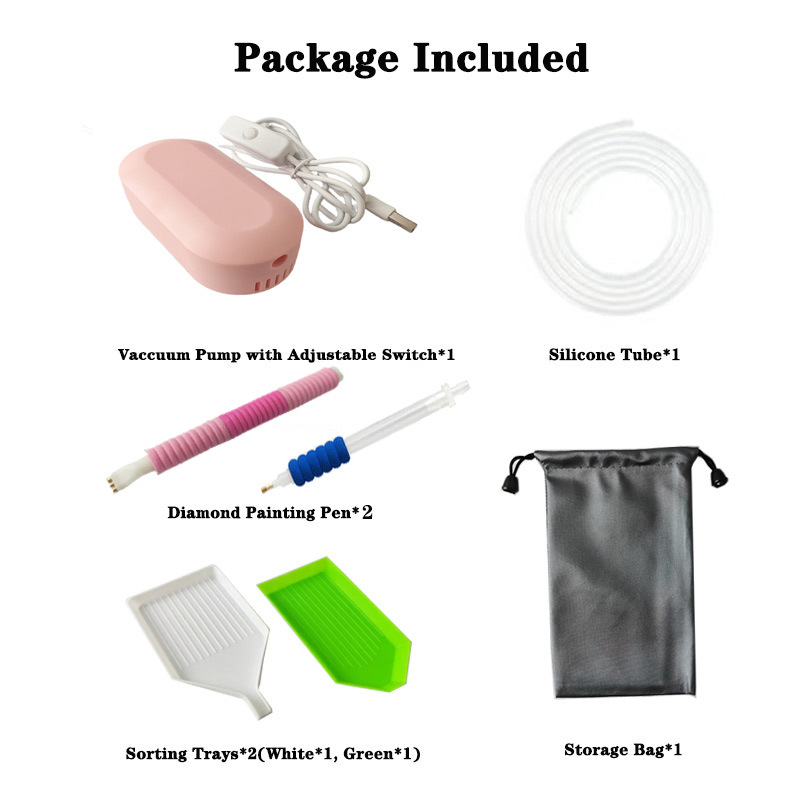 5:Pink three diamond pen