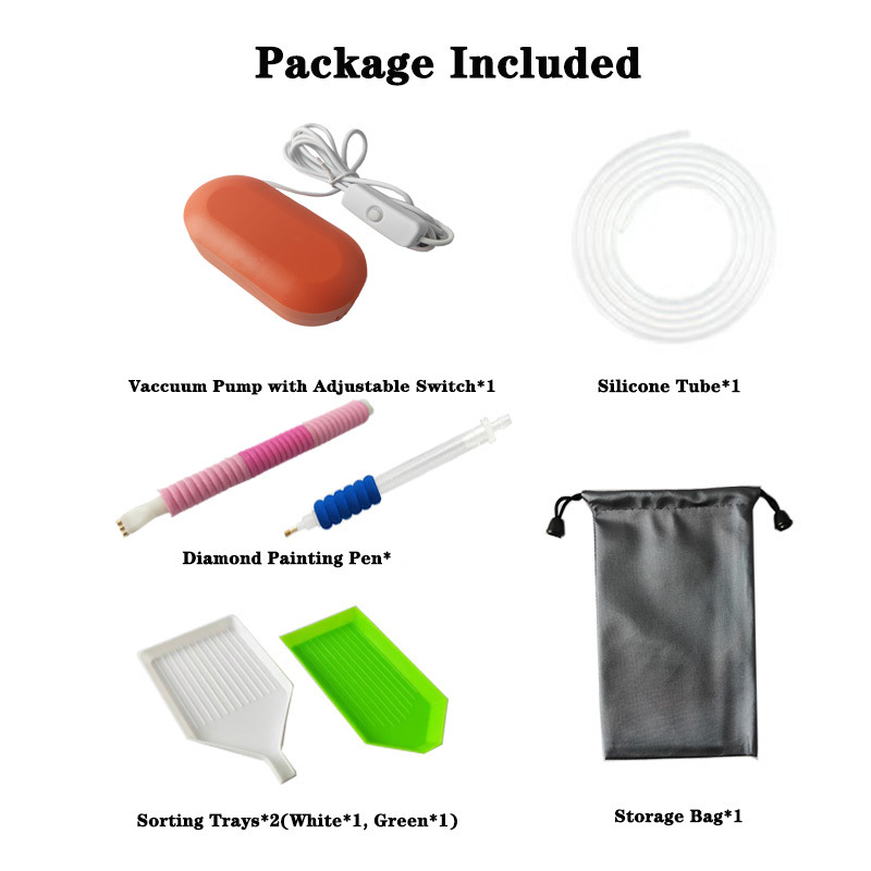 7:Orange three diamond pen