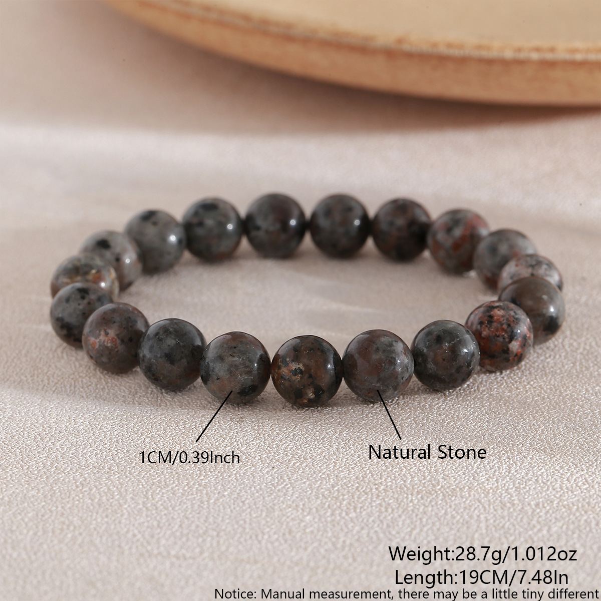 10mm flame stone (about 19 pieces) nac07-8