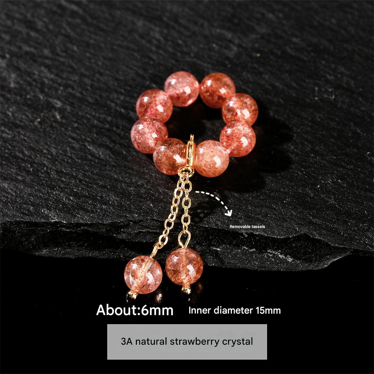 Strawberry Quartz 15mm