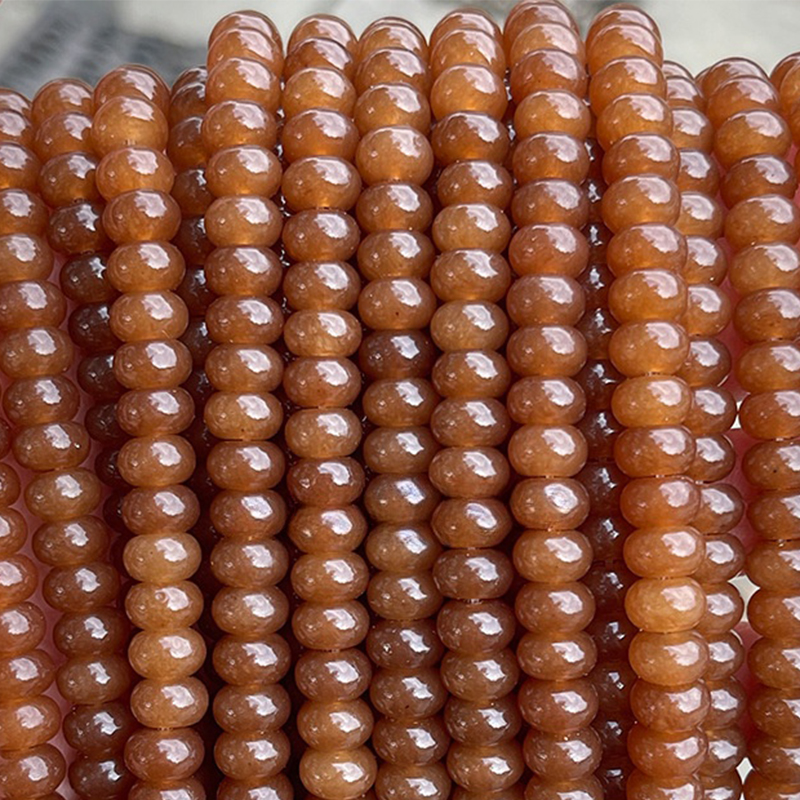 6:imitation hetian jade abacus beads