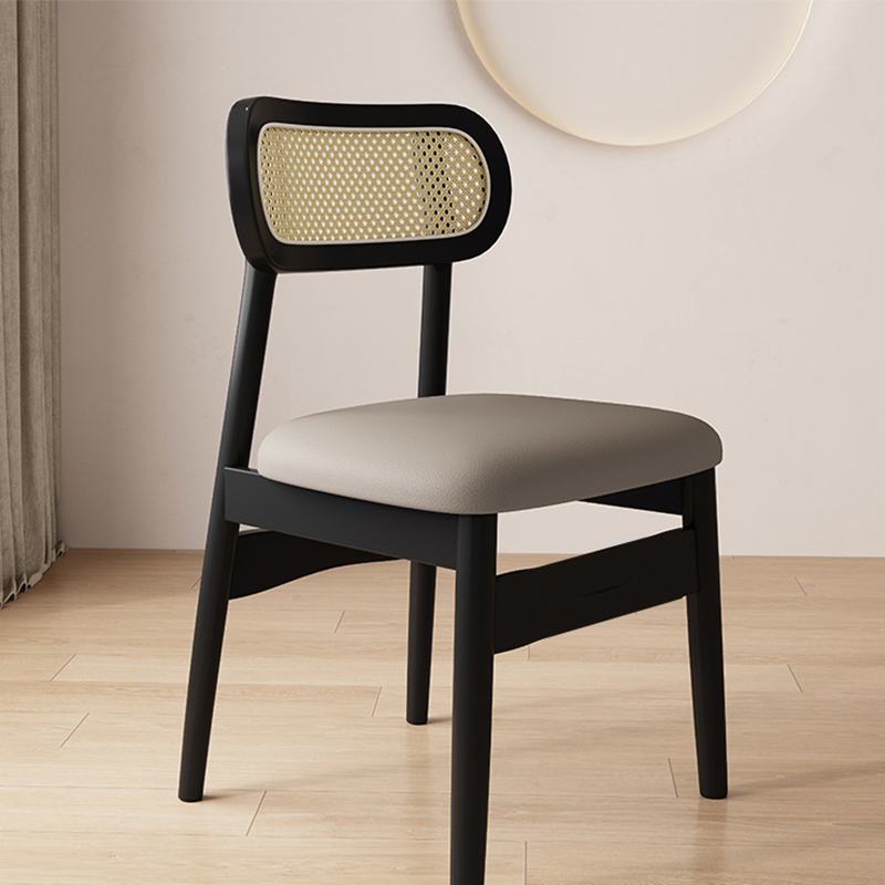 Black   dark khaki leather