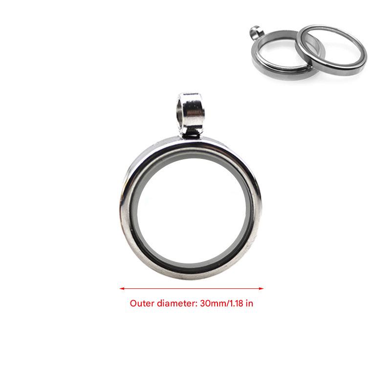 3:30mm silver quack box pendant