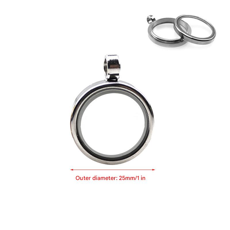 2:25mm silver quack box pendant