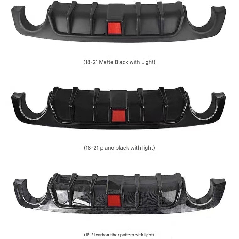 18-22 (with lamp) Carbon fiber texture