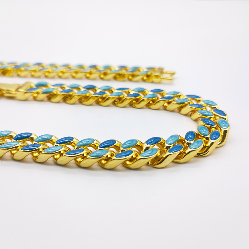 Gold 50CM blue green