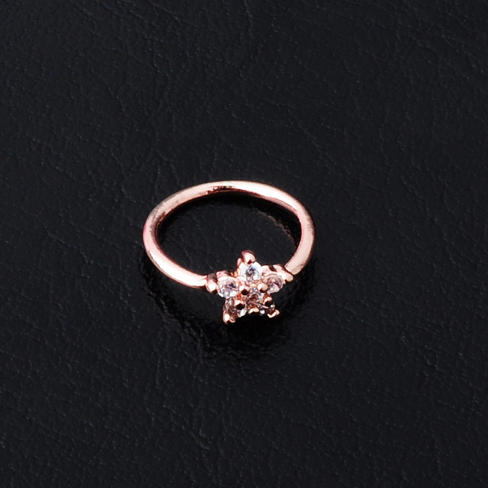 9:Flower rose gold