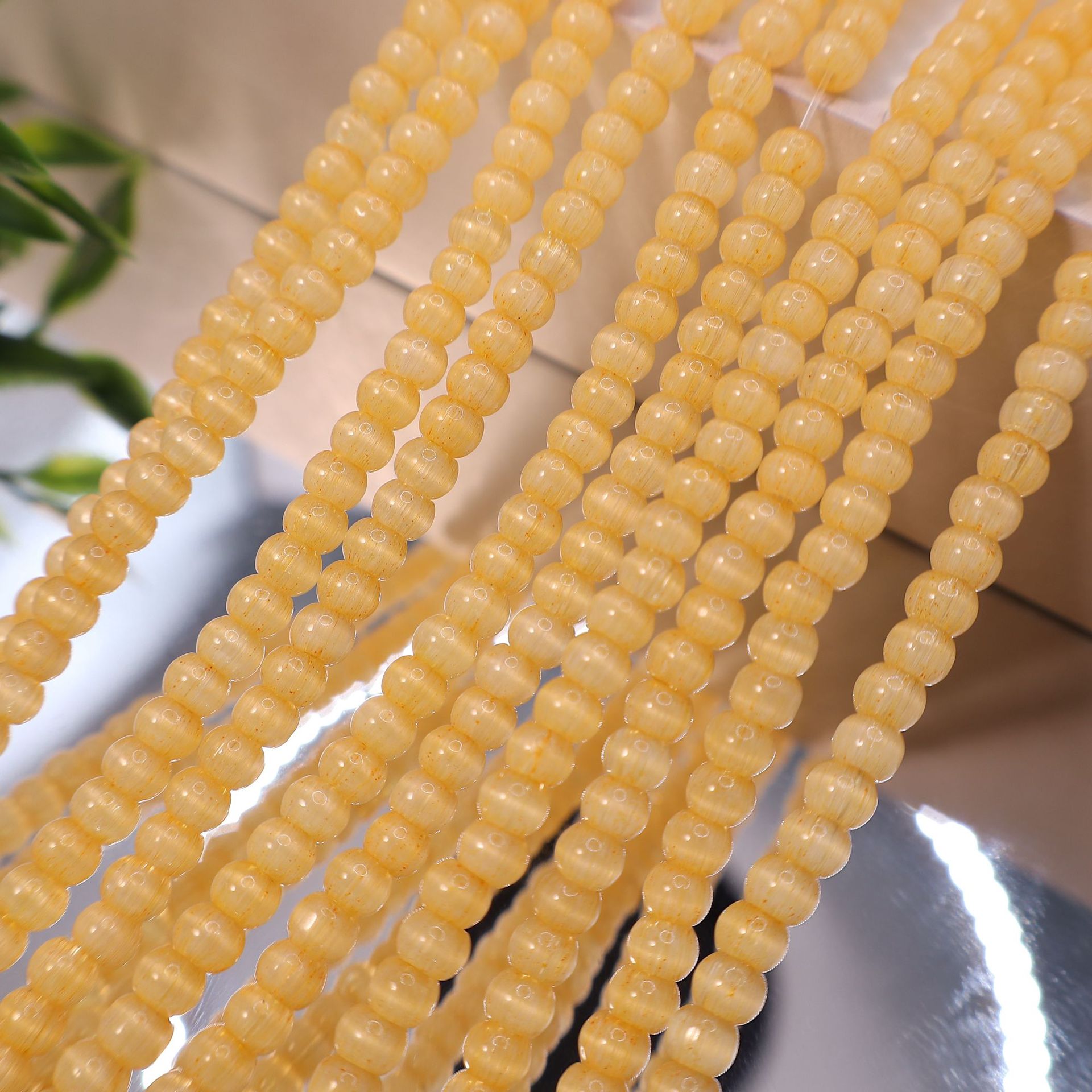 12:Light golden yellow