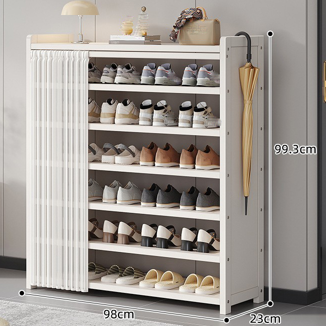 Milky white/98 long 7 layers