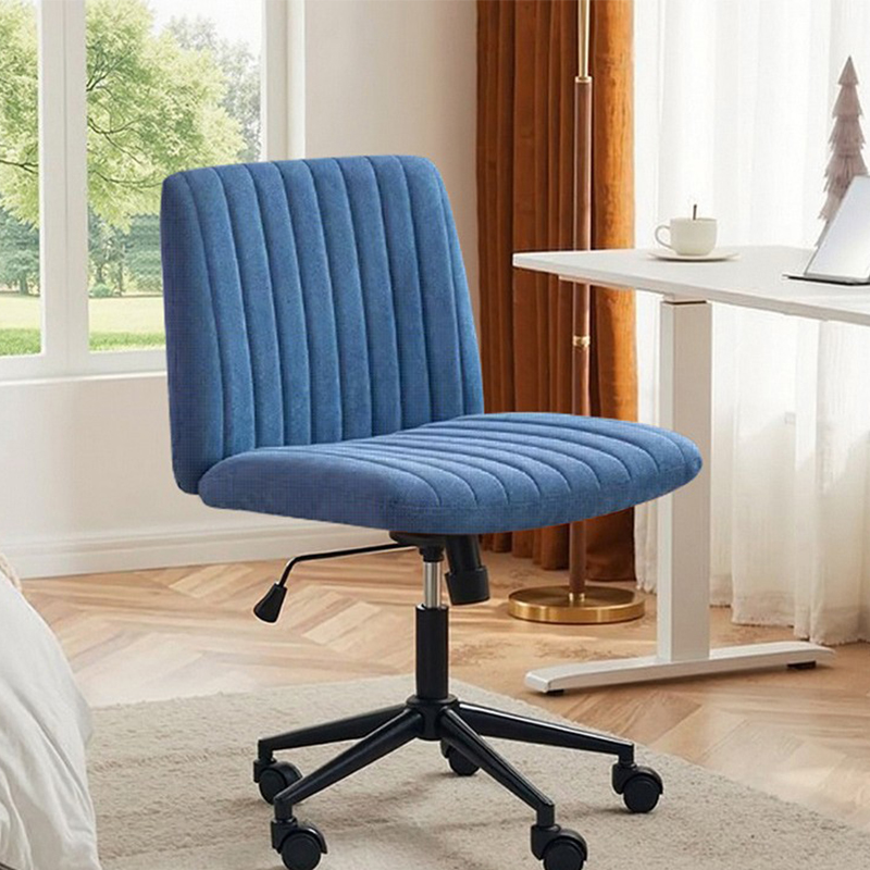 15 blue (fabric)- black stretch legs (wheels)