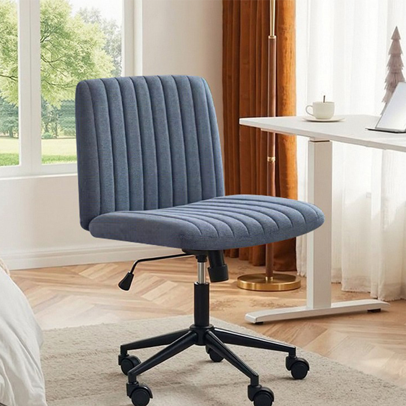 16 gray (fabric)- black stretch feet (wheels)