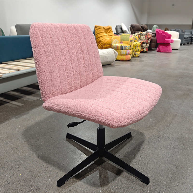 11 pink (sheep velvet)- black four legs