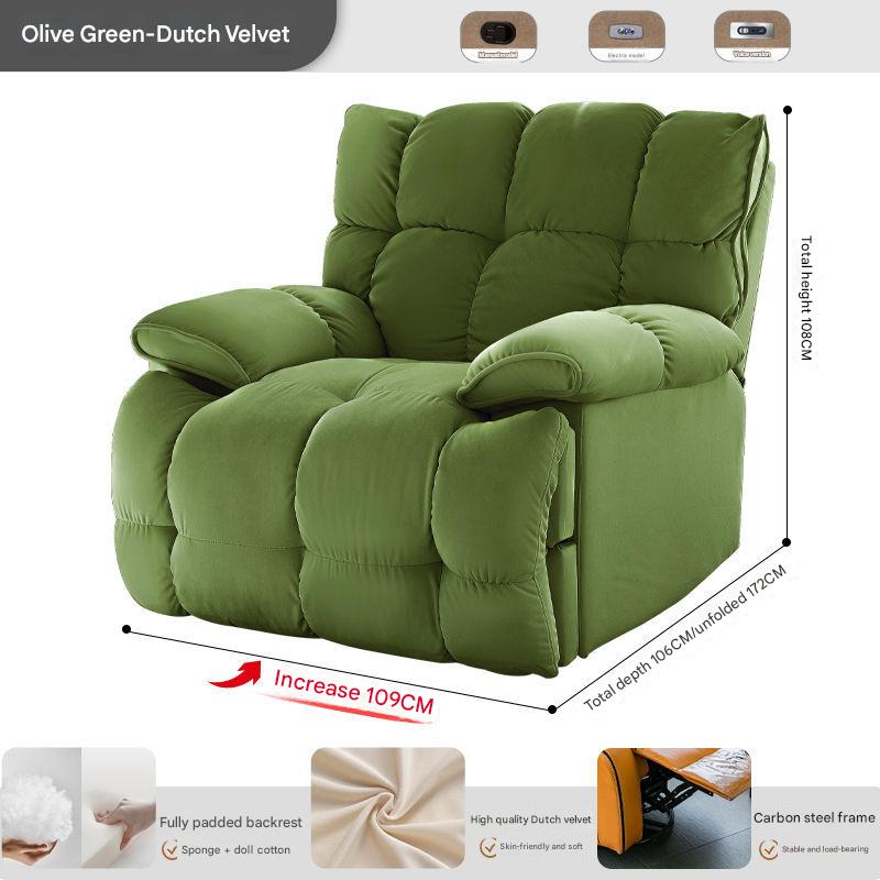 Olive green-dutch velvet-big mac style