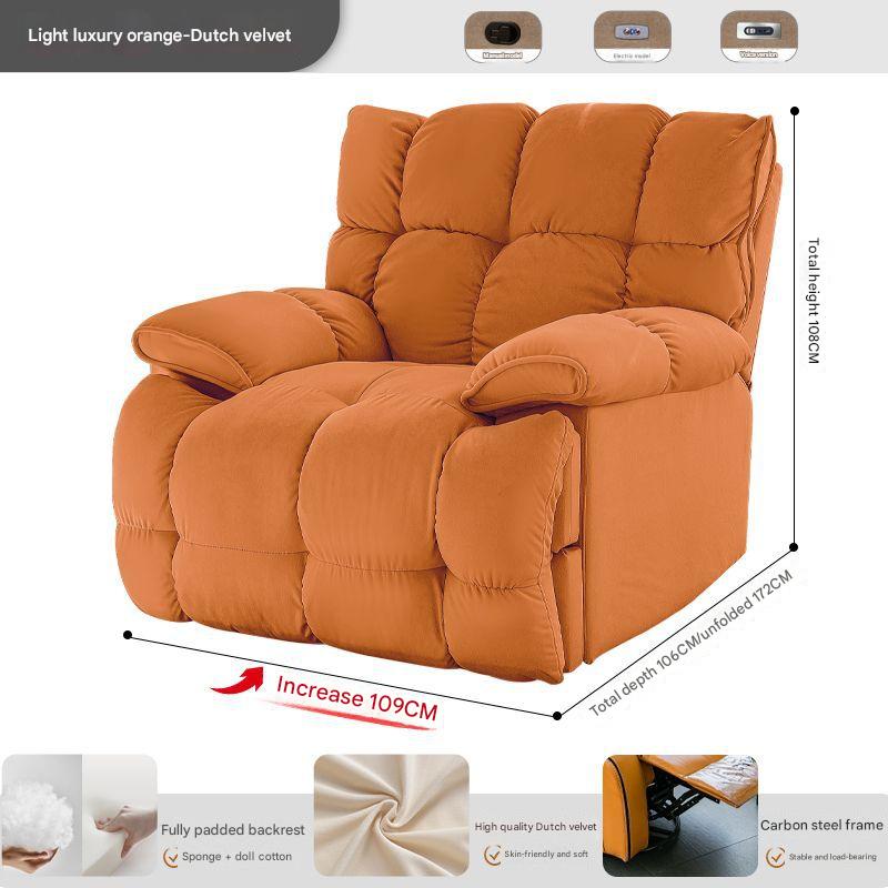 Light luxury orange-dutch velvet-big mac style