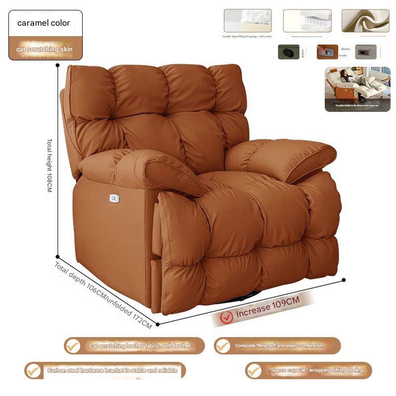 Caramel color cat scratching skin-giant mac style