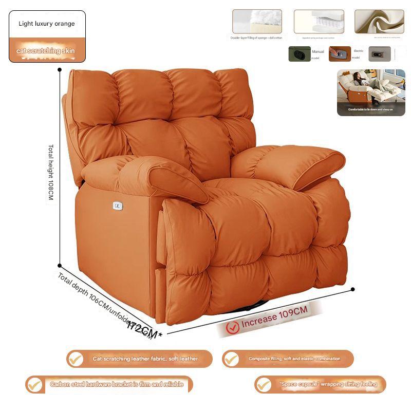 Light luxury orange cat scratching skin-big mac style