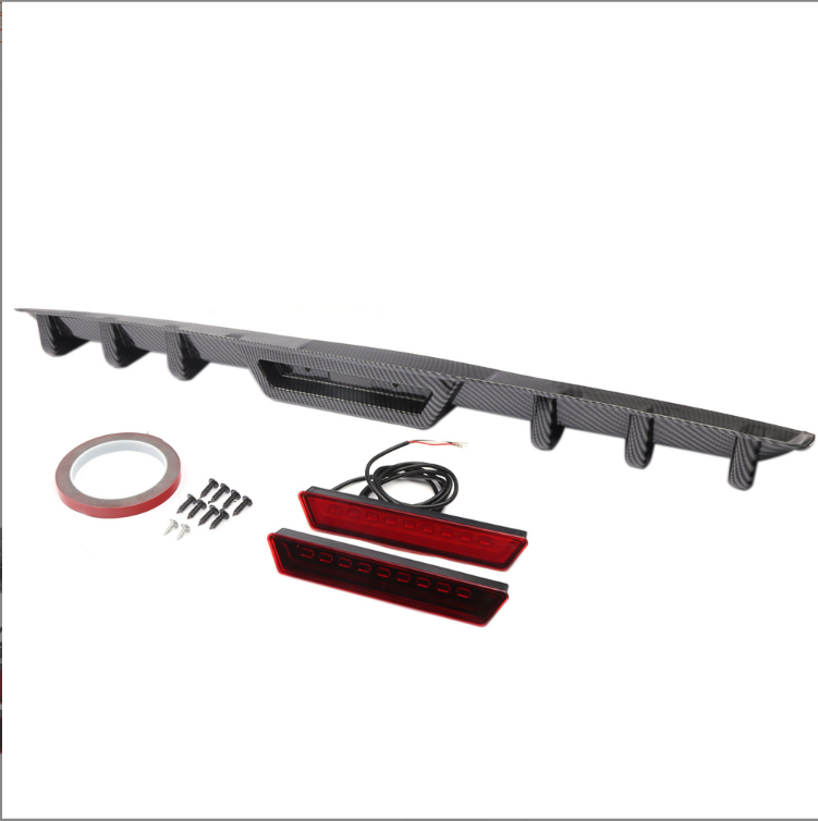 With light - carbon fiber color