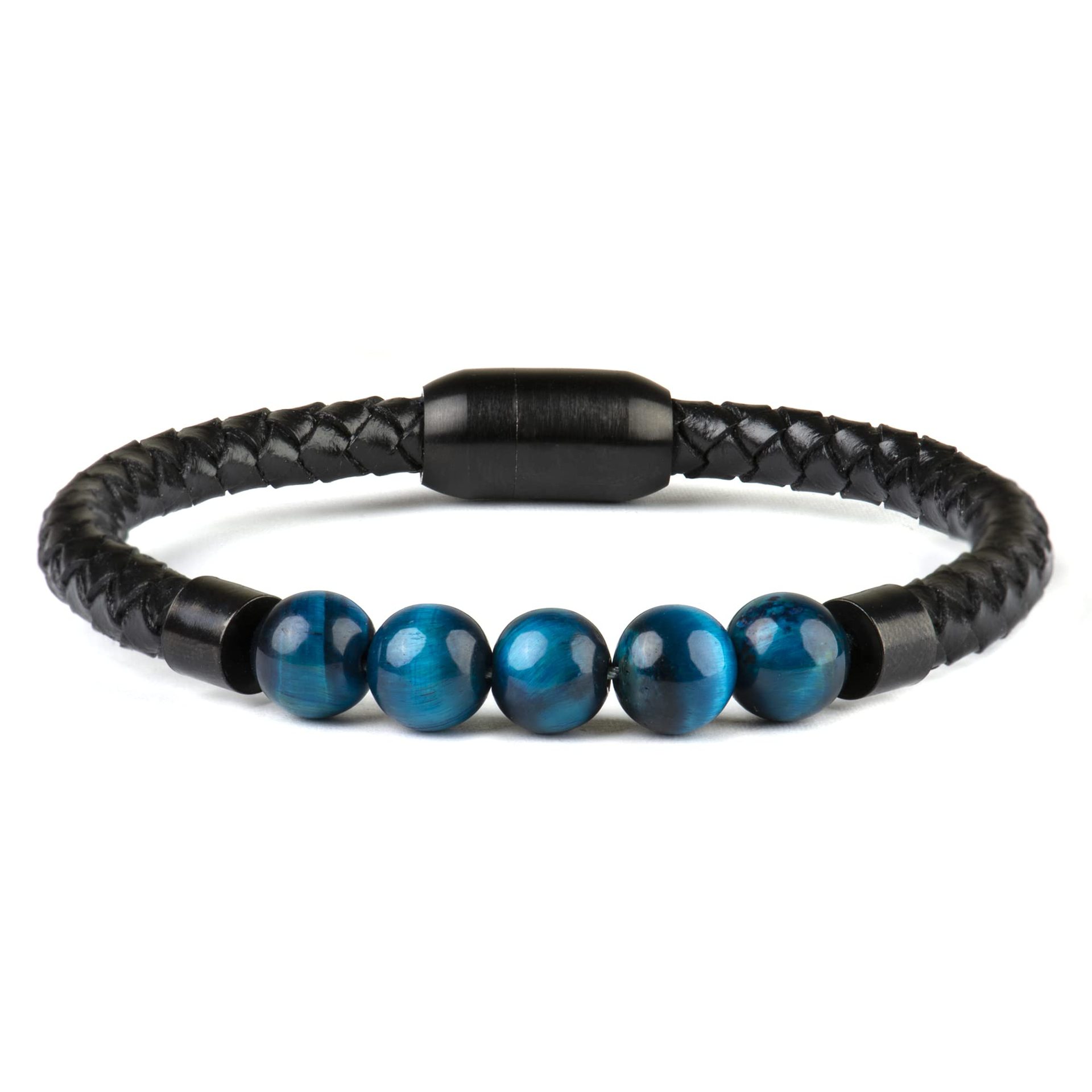 17 Blue tiger eye bracelet