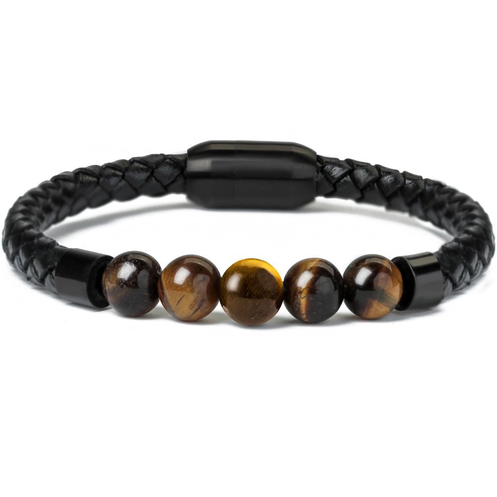 18 Yellow tiger eye bracelet