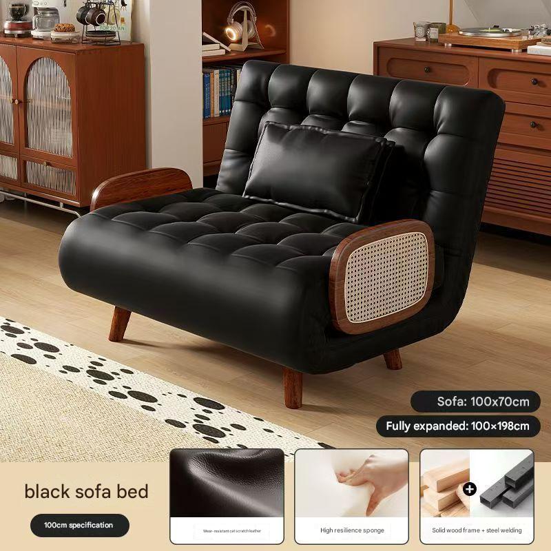 100cm black Scratch-Resistant Fabric-double pillow 01