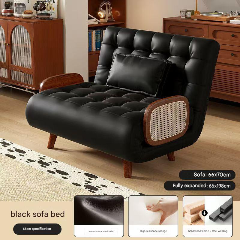 66cm black Scratch-Resistant Fabric-single pillow 01