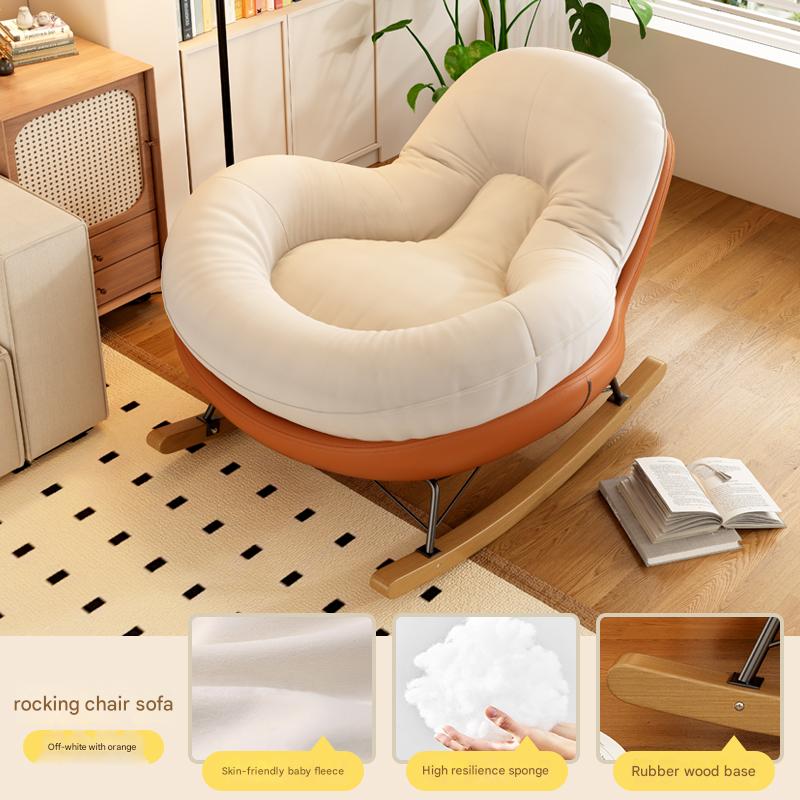 Off-white and orange