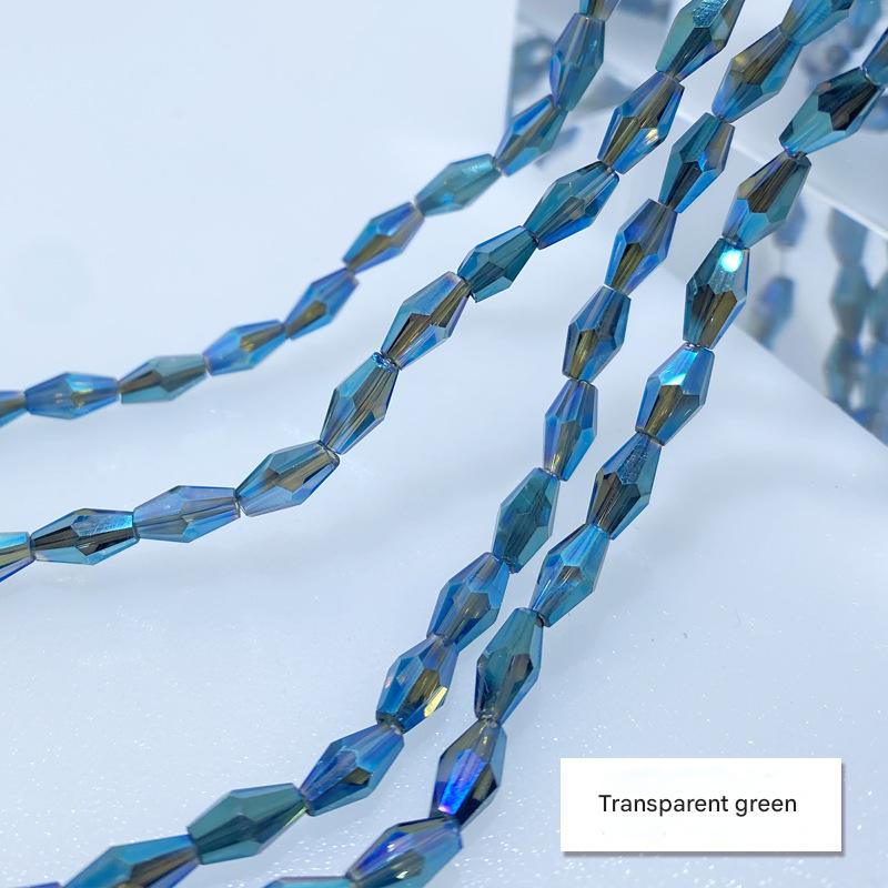 Transparent green 4*8mm