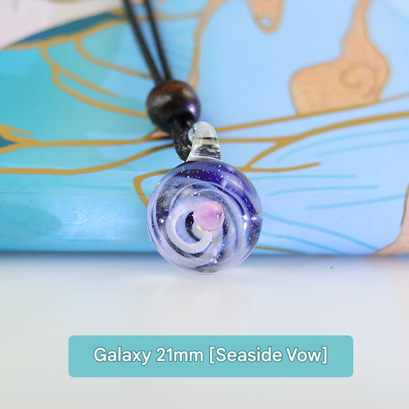 Eachother (Galaxy) (Send Wooden Beads   Wax Rope)