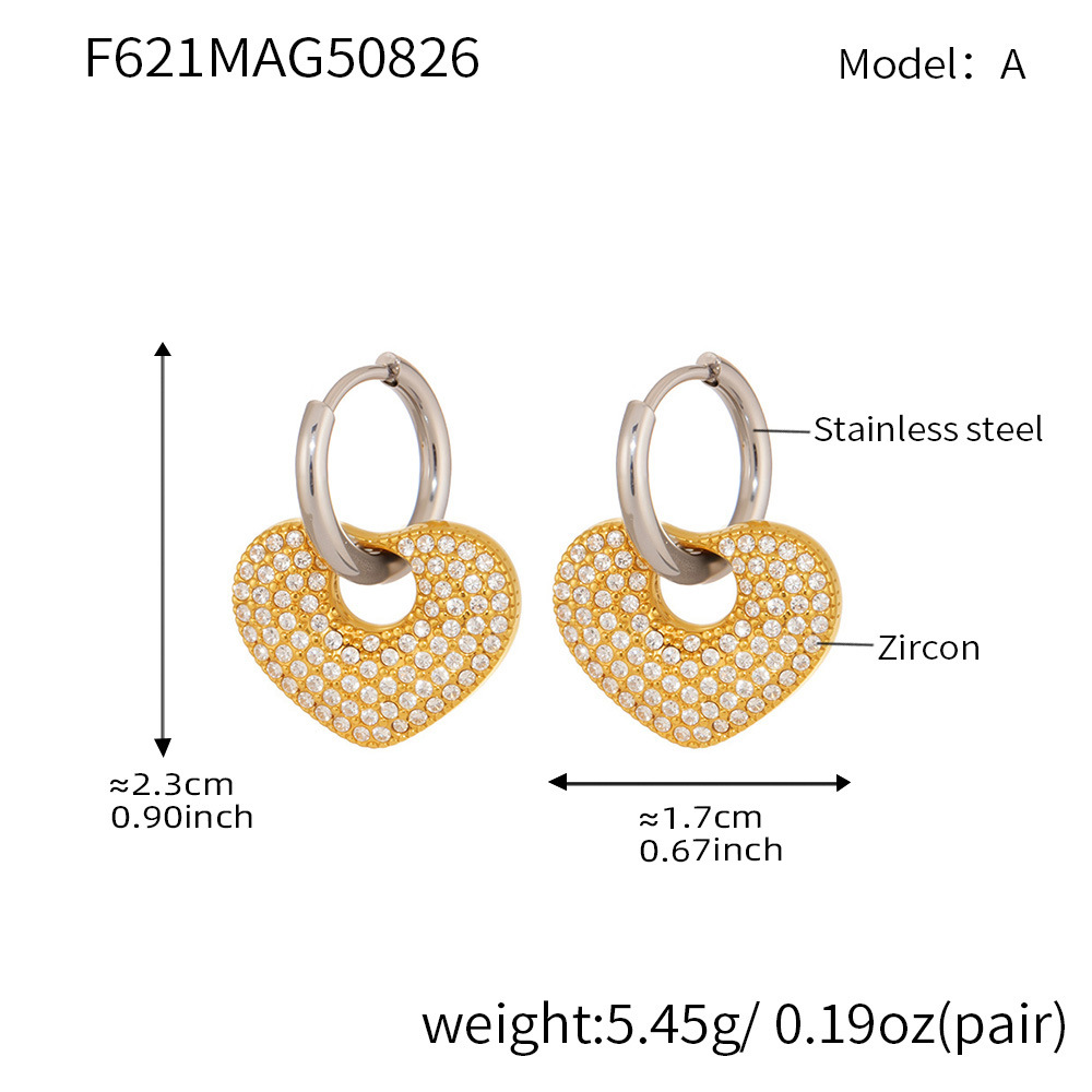 3:F621- Gold earrings