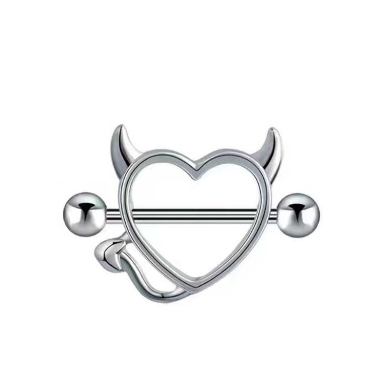 19:Horn style-steel color