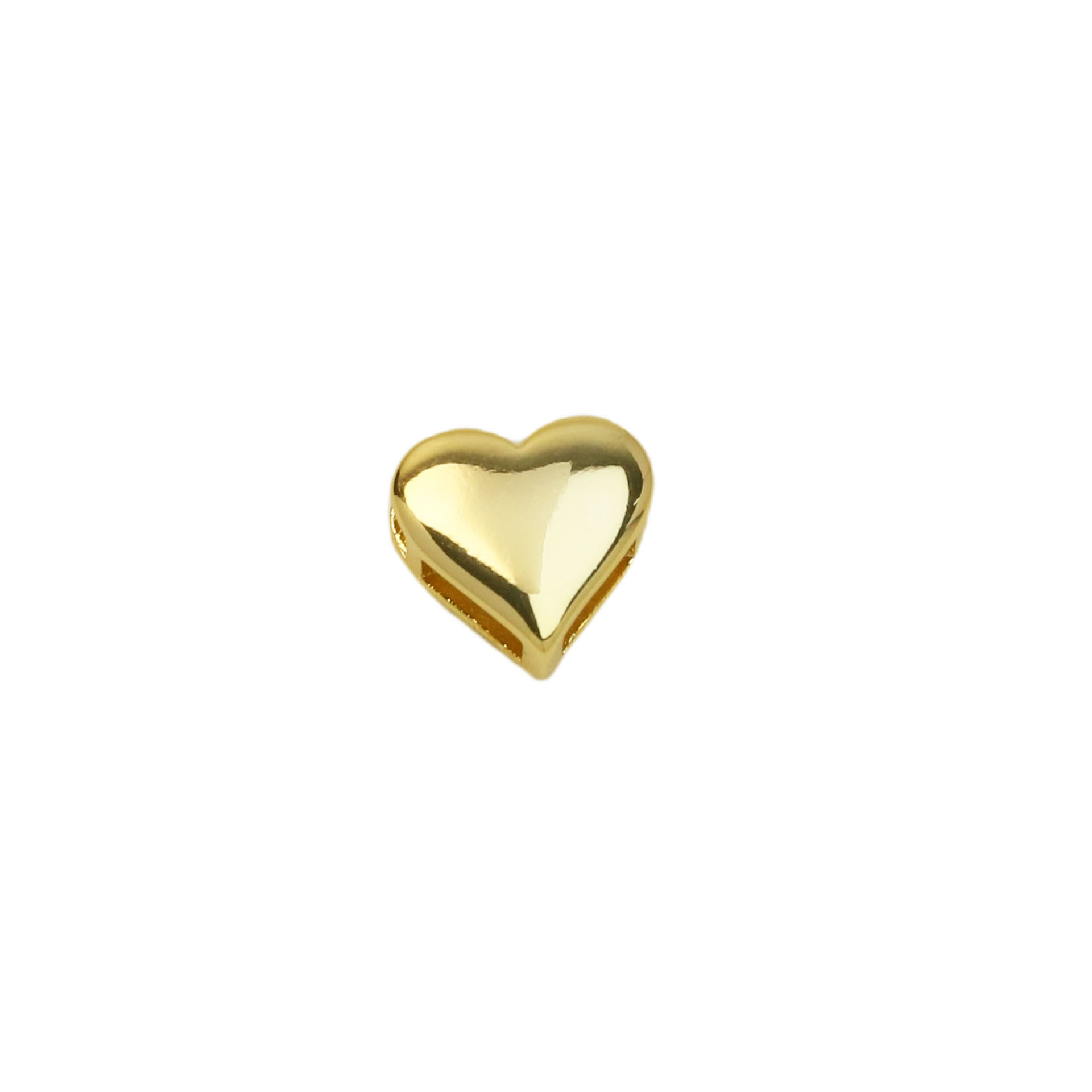2:Gold-Peach Heart (Pendant)