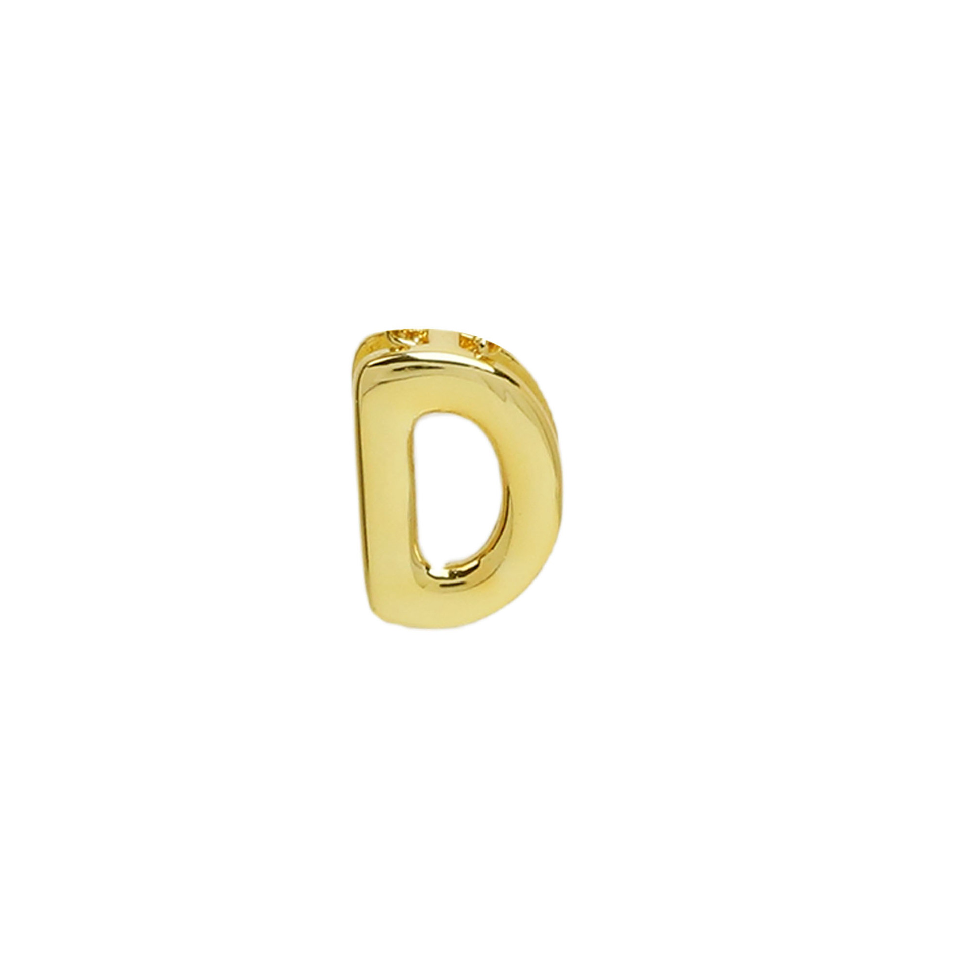 11:Gold D (pendant)