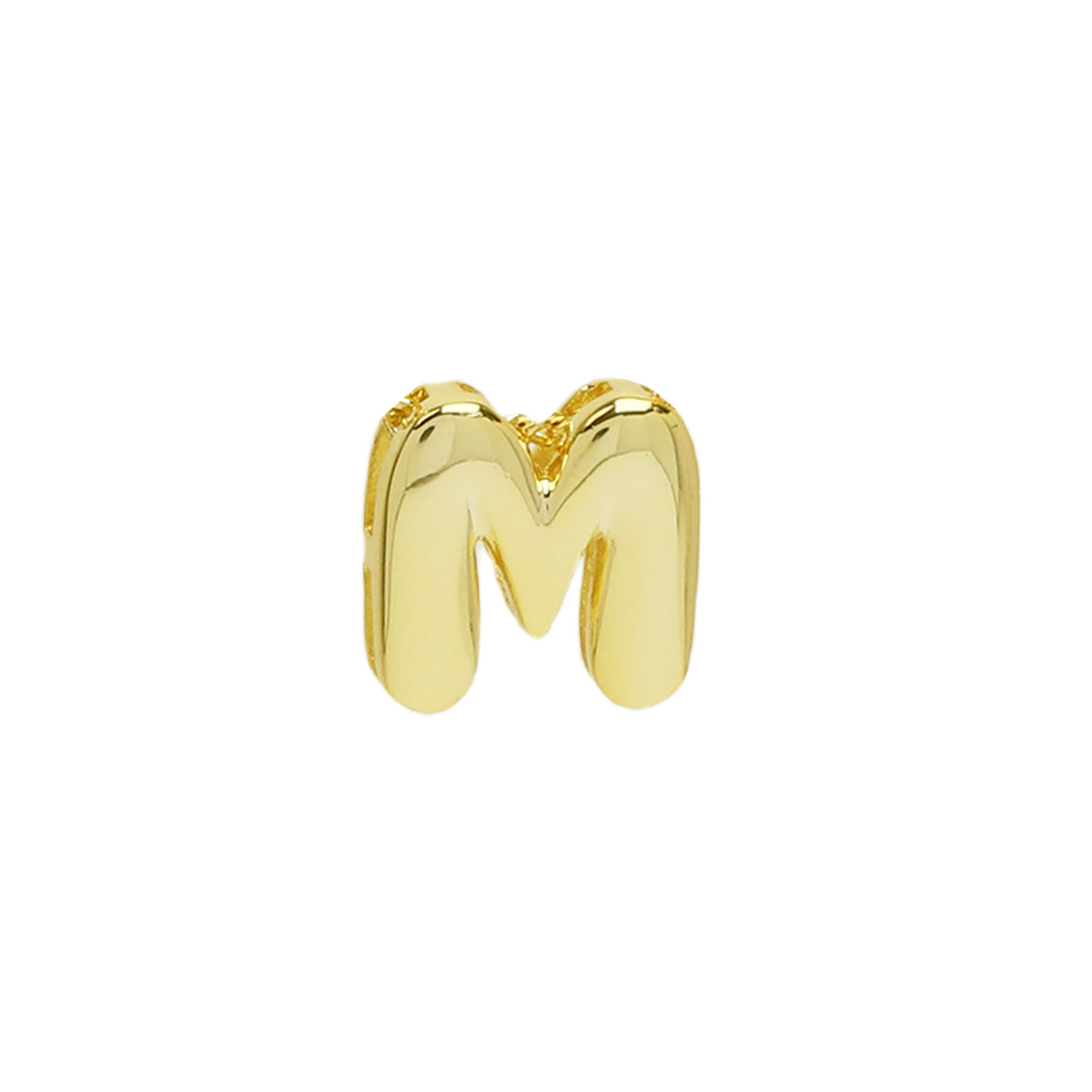 20:Gold M (pendant)