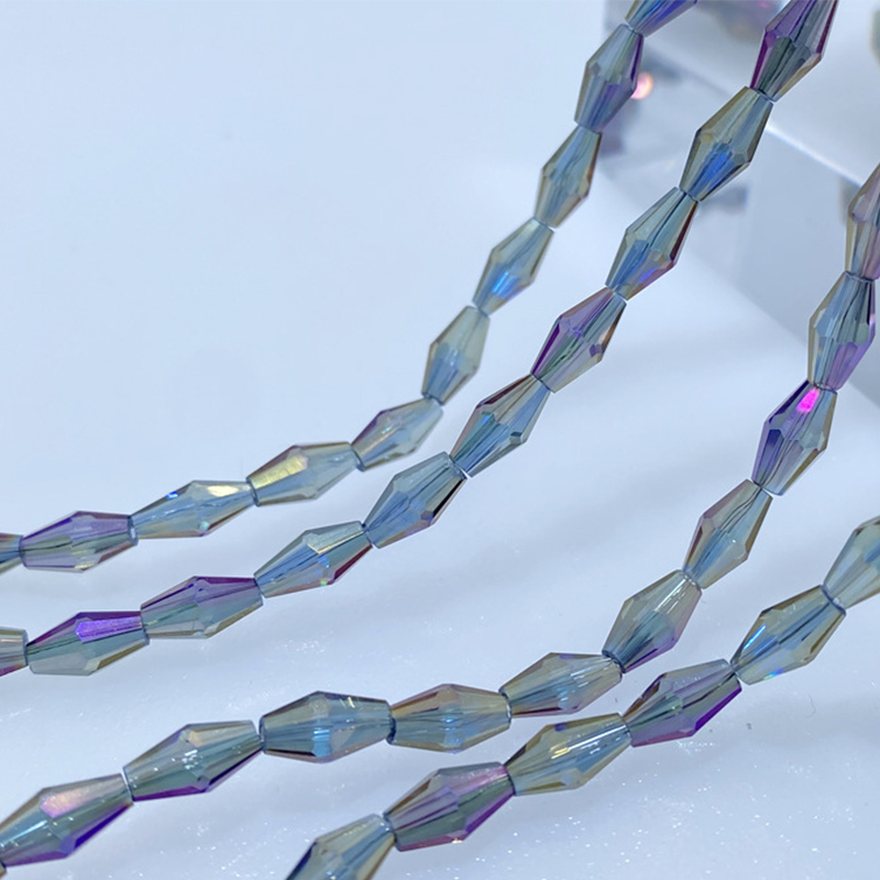 Translucent purple 4*8mm