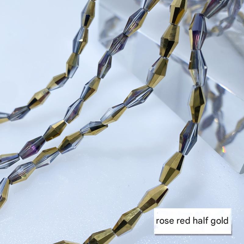 10:Rose red and half Gold