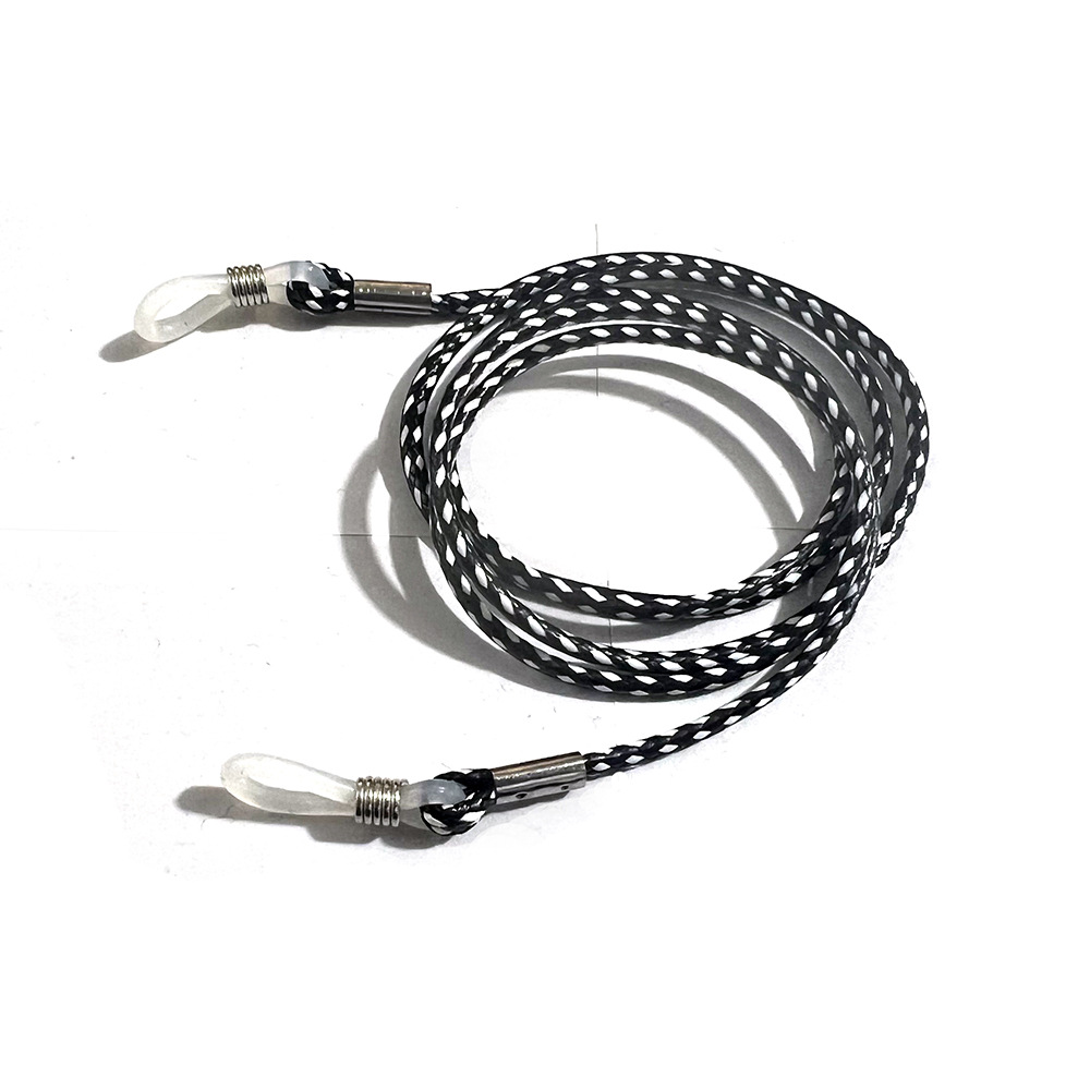 1:No. 1 black rope with white dots