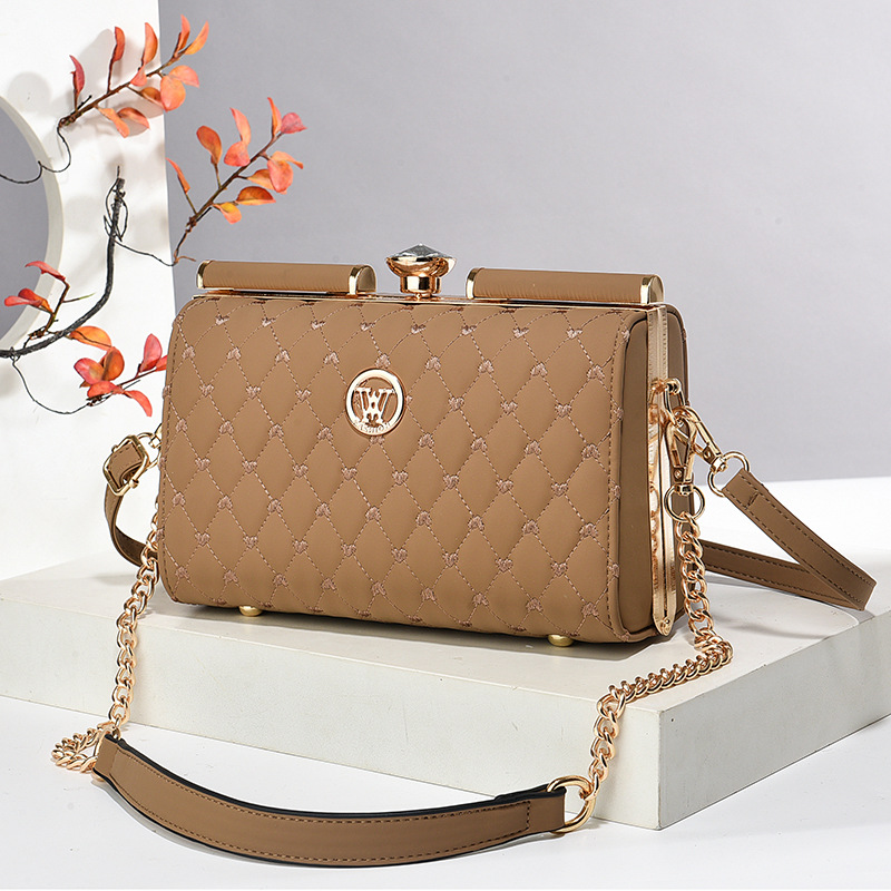 Diamond pattern [khaki]