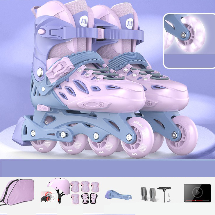 purple-Competitive helmet - protective gear - backpack