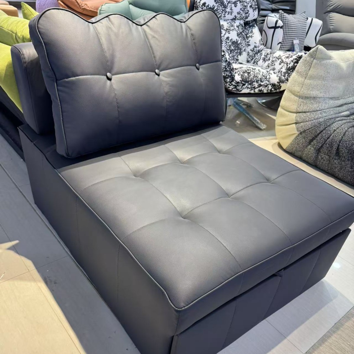 Black Scratch-Resistant Fabric