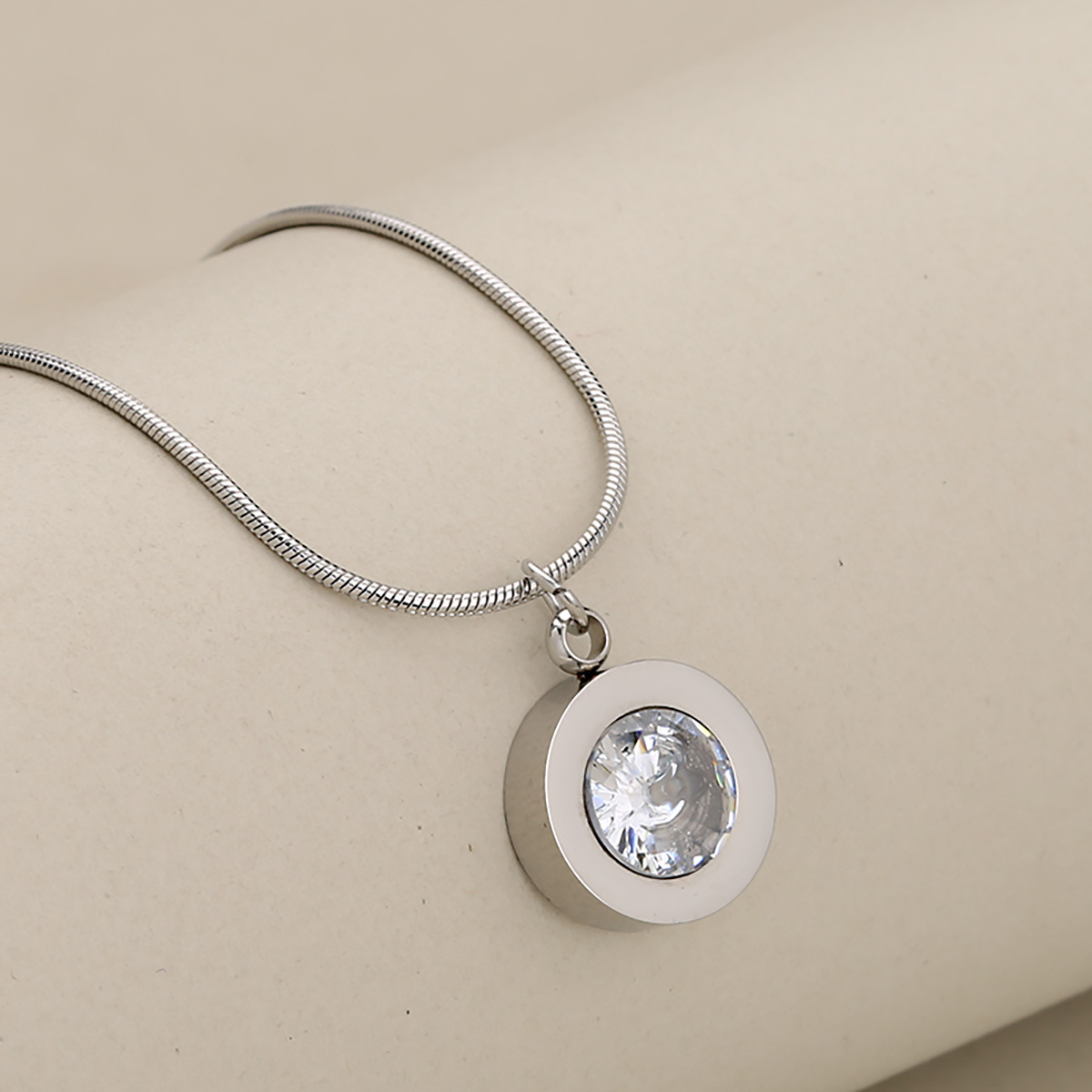 2:Silver white stone