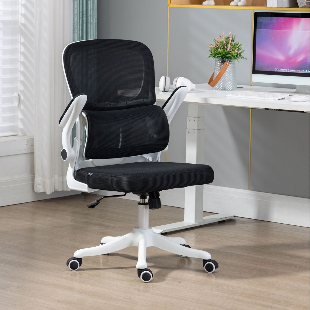 Work support white frame black